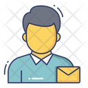 Person Message Mail Icon