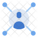 Network People Connection Icon