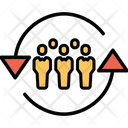 Employee Relocation  Icon