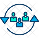 Employee Relocation  Icon