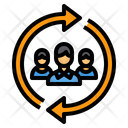 Rotation Exchange Worker Icon