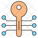 Encrypted Key Icon