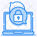 End To End Encryption Secure Chat Secret Message Icon