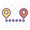 End To End Location Icon
