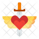 Enemy Heart Sword Icon