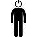 Energetic man Icon