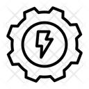 Energy Cog Cogwheel Icon