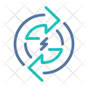 Cycles Circuit Electricity Icon