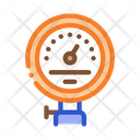 Power Counter Metallurgical Icon