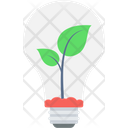 Energy Saving Bulb Fluorescent Icon