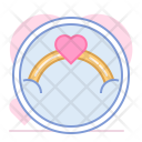 Engagement Ring Gift Icon