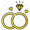 Engagement Ring Love Icon