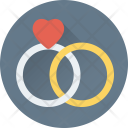 Rings Heart Gift Icon