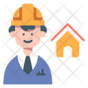 House Engineer Engineer Builder Icon