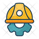 Engineer Labour Gear Icon