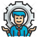 Engineer Business Activities Business Icon