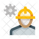 Construction Engineer Builder Icon