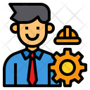Engineer Manager Icon