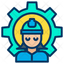 Worker Employee User Icon