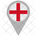 England Location Pointer Icon