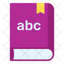 English Book Abc Book Educational Book Icon