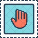 Enough Stop Hand Icon