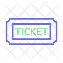 Entry Ticket Event Pass Museum Ticket Icon