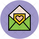 Envelope With Heart Icon