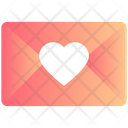 Envelope Heart Love Icon