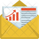 Envelope Displaying Financial Growth Chart Icon
