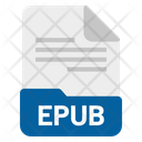 Epub File Format Icon