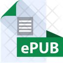 Epub File Epug File Format Icon