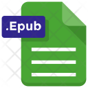 Epub File Sheet Icon