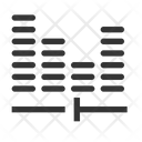 Equalizer With Slider Icon