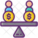 Equity Crowdfunding Balance Crowdfunding Icon