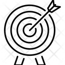 Erfolge Darts Ziel Symbol