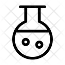 Erlenmeyerkolben Chemielabor Laborgerate Symbol