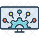 Erp Software Flow Icon