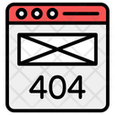 Error 404 404 Website Missing Webpage Icon