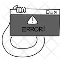 Error Alert Icon - Download in Colored Outline Style