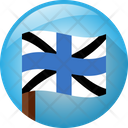 Estonia Naval Jack Icon