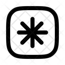 Estrella Numerica Icono