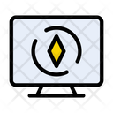Ethereum Digital Crypto Icon