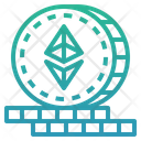 Ethereum Cryptocurrency Digital Money Icon