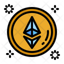 Ethereum Cryptocurrency Business Icon