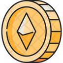Ethereum Bitcoin Currency Icon