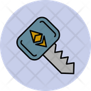 Ethereum Key Crypto Currency Icon