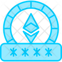 Ethereum Password Security Shield Icon