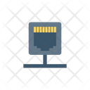 Rj Ethernet Network Icon
