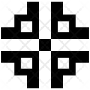Ethnic Border Tribal Symbol Tribal Pattern Icon